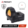 REDWIN Cobra MOS 1x26x22 RMR, RWD17, .223 .308 7.62 .3006 .300win 9mm .45 pistols, 12GA